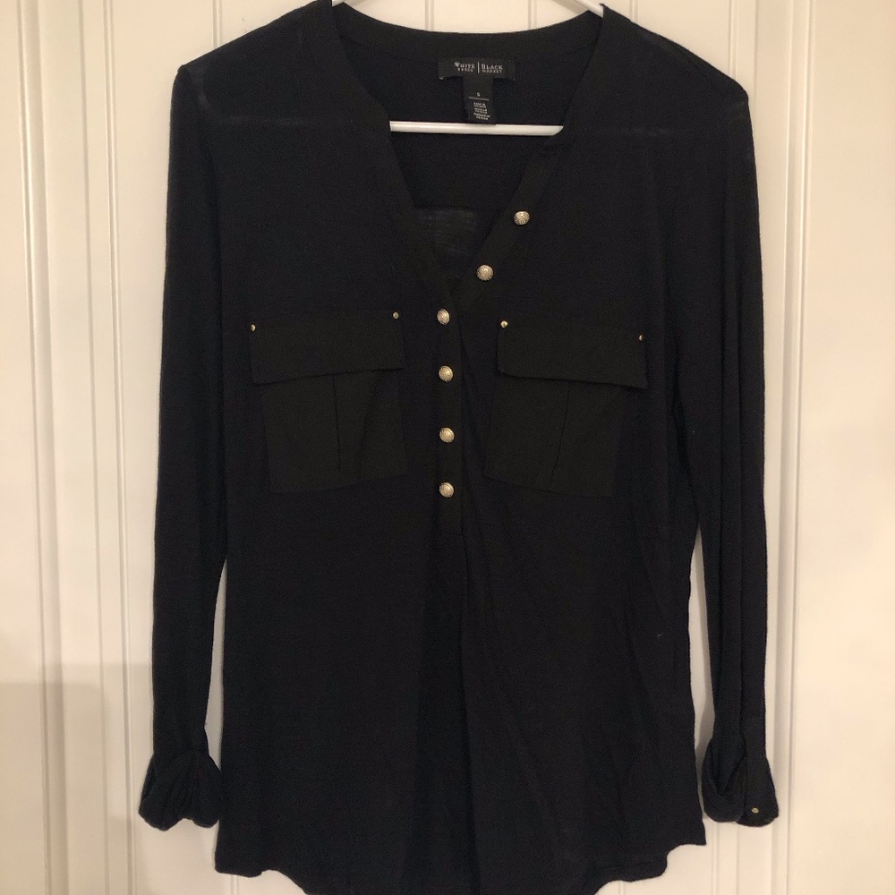 WHBM Black Top